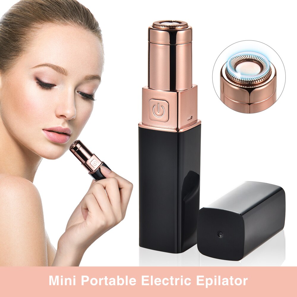 Mini Elektrische Epilator Voor Vrouwen Gezicht Depilador Instant Pijn Veiligheid Epilator Voor Vrouwen Body Gezicht Mini Make-Up Tool
