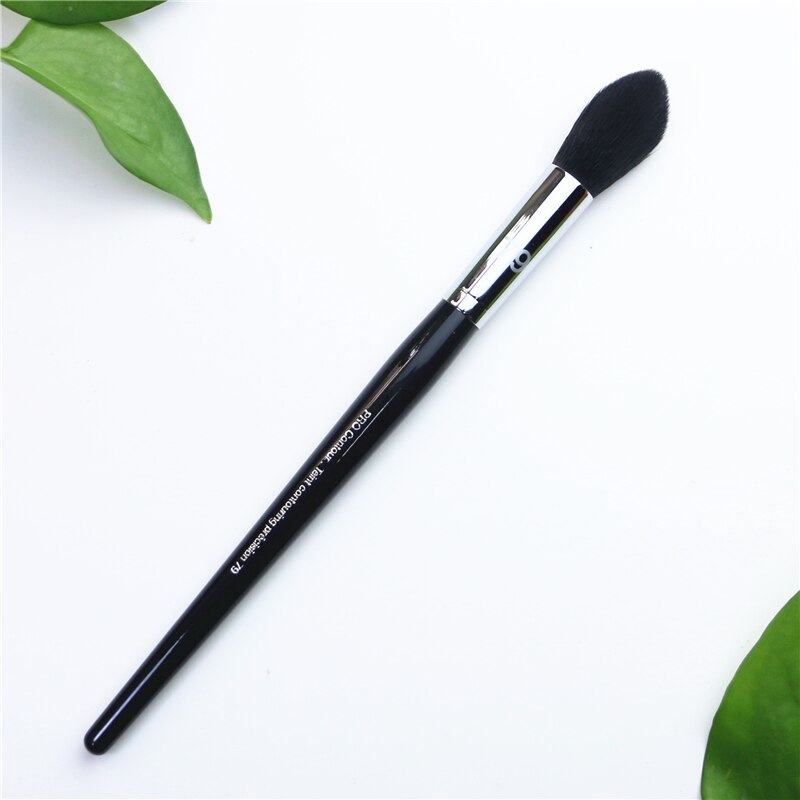 Makeup Brushes Face Contour Shading Beauty Brush Tapered Highlighter Goat Hair Cosmetic Brush Tools#79