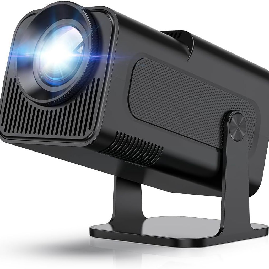 HY320mini Portable Mini Projector for Home Theater, Adjustable Screen That Rotates 180 Degrees -  hy300 Projector: UK Plug