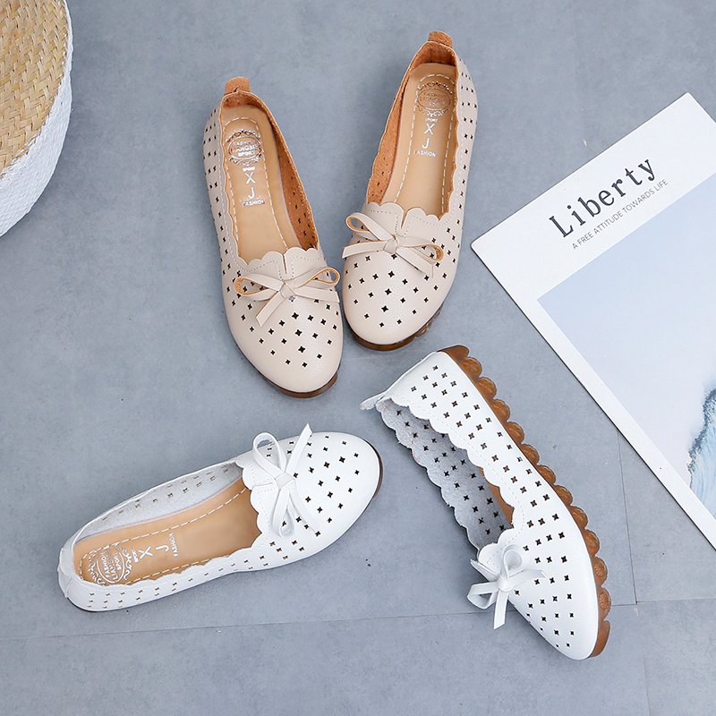 Scarpe basse da donna casual versatili ed eleganti in tinta unita, adatte a qualsiasi outfit