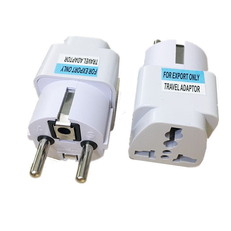 20 stks/partij Universele EU Plug Adapter Converter US AU UK Naar EU Europese AC Travel Power Elektrische Socket Outlets