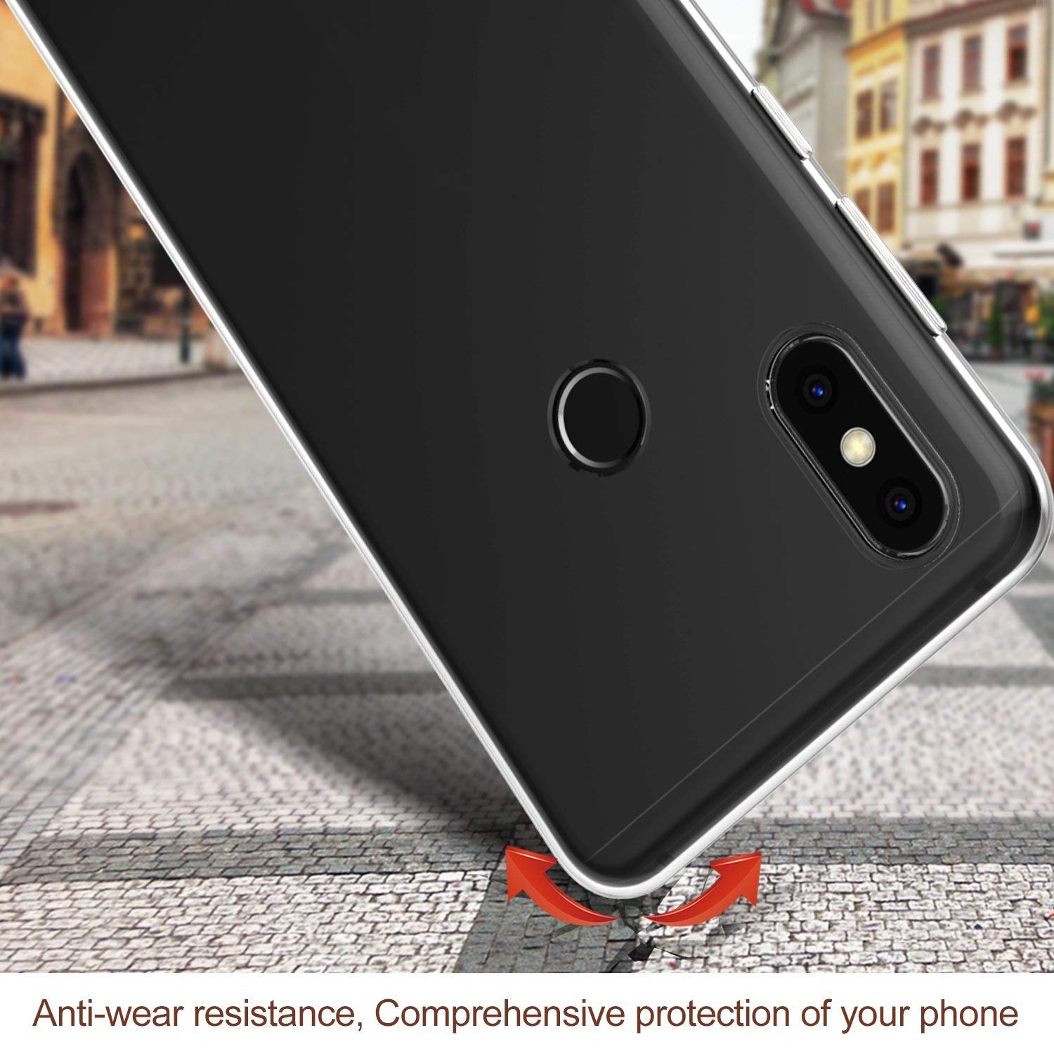 Case Voor Xiao Mi Mi A2 A2 Lite A1 Mi A2 Mi A1 Tpu Silicon Clear Gemonteerd Bumper Soft Case voor Xiao Mi Mi 5X 6X Mi 5X Mi 6X Back Cover