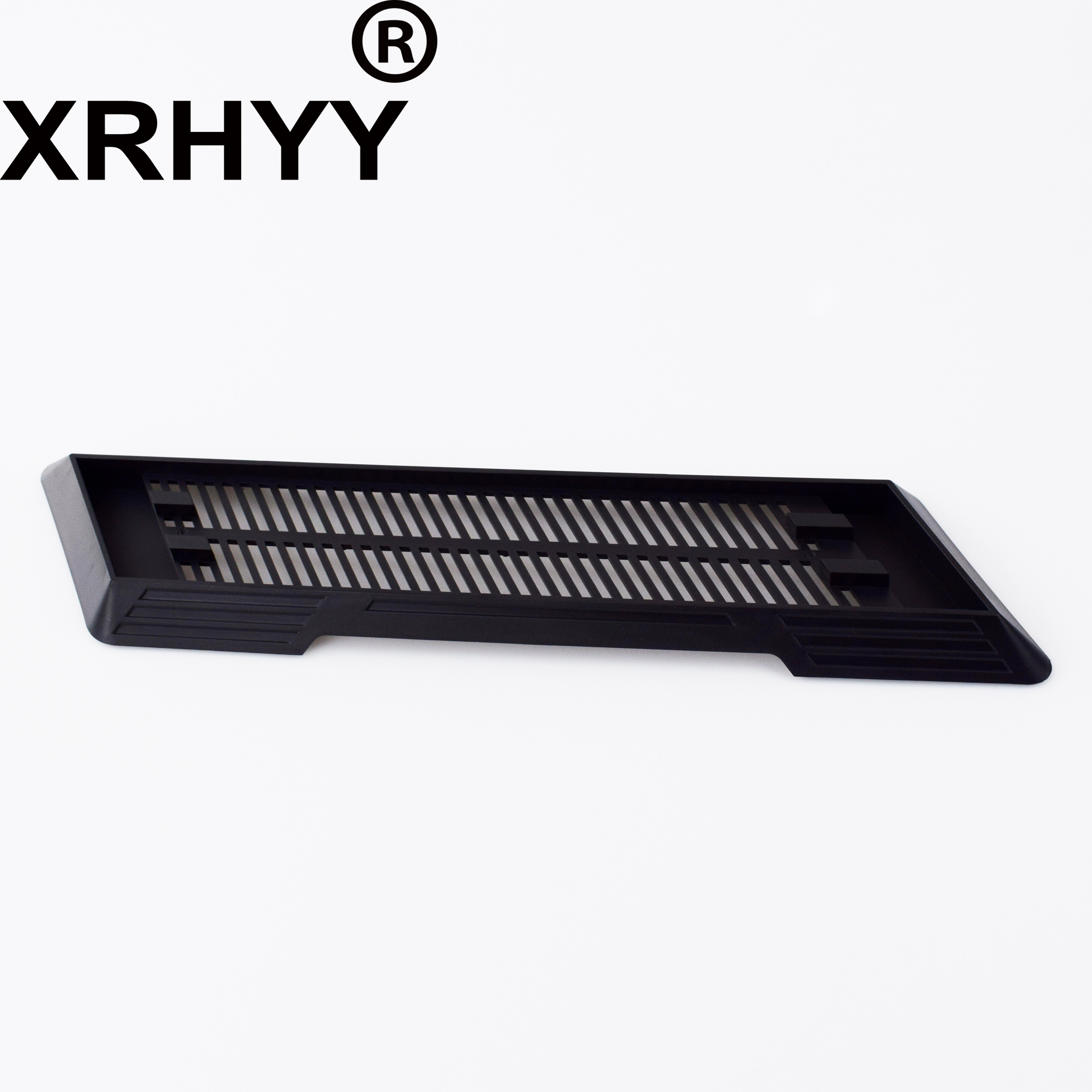 Xrhyy  ps4 pro vertikalt stativ för playstation 4 pro med inbyggda kylventiler och halkfria fötter (svart)
