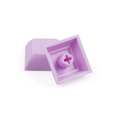 DSA Blank 1u 1.4mm PBT Mechanical Keyboard Keycap Short Ball Cap Transparent Color Black White Pink For MX Switch: CREAM COLOR