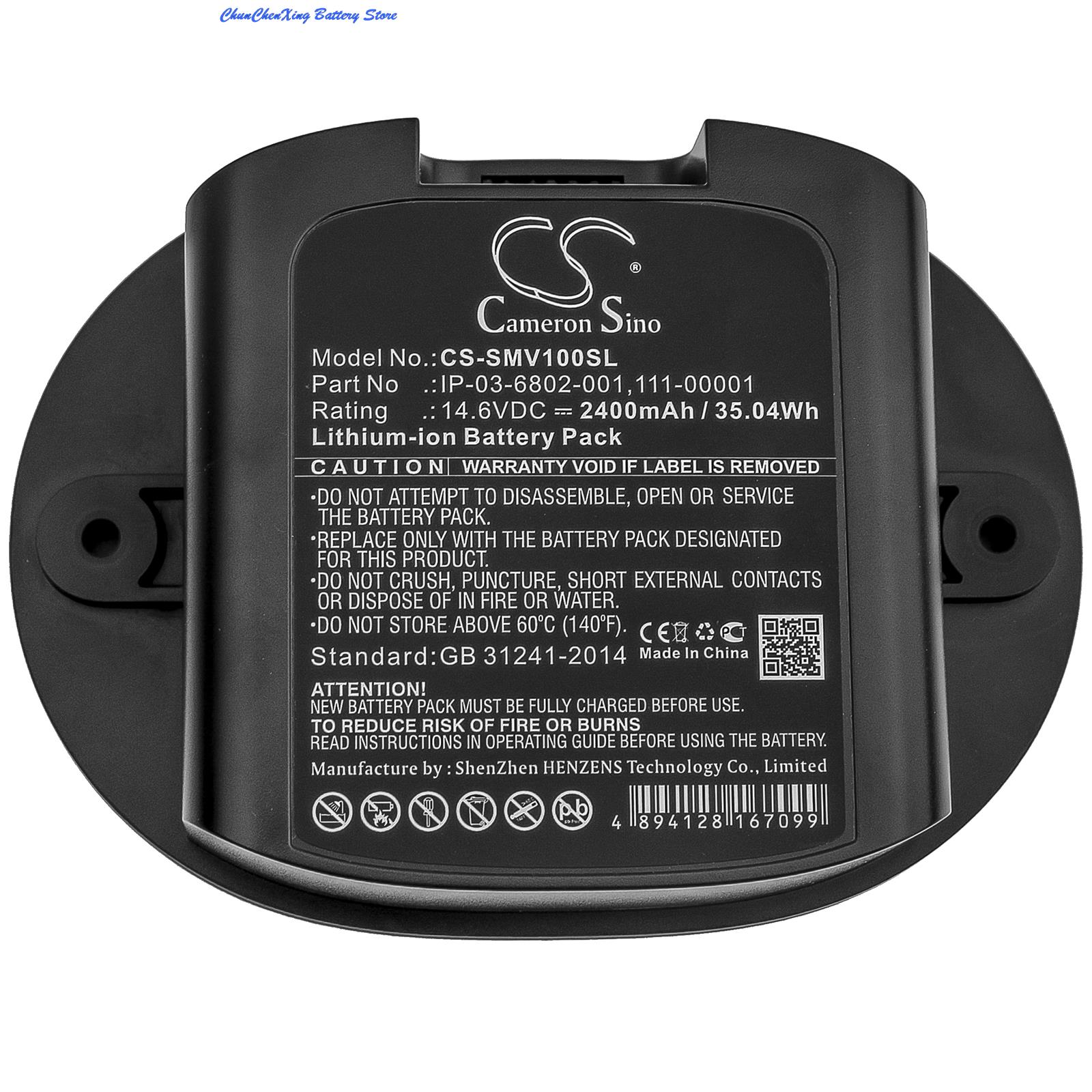 Cameron Sino 14,6 V 2400 mAh Lautsprecher-Akku IP-03-6802-001, 111-00001 für Sonos Bewegung, Bewegung1uns1