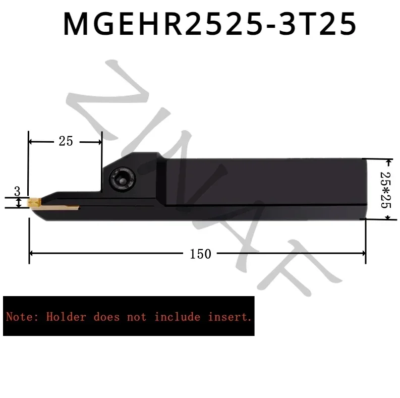 MGEHR MGEHR2020 MGEHL MGEHR2525 2T30 3T25 3T35 4T30 4T35 4T40 5T35 5T40 5T45 Verlängertes Nutmesser MGGN-Serie Einsatzdrehmaschine