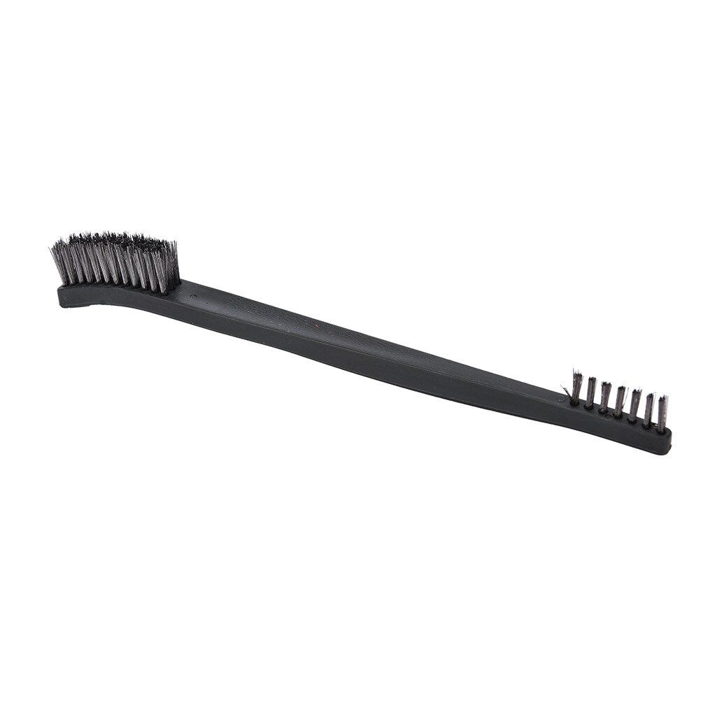3 st/set 17cm bil stål stålborste nylon mässing stålborste automatisk rengöring rostborttagning verktyg dammborr borstslip