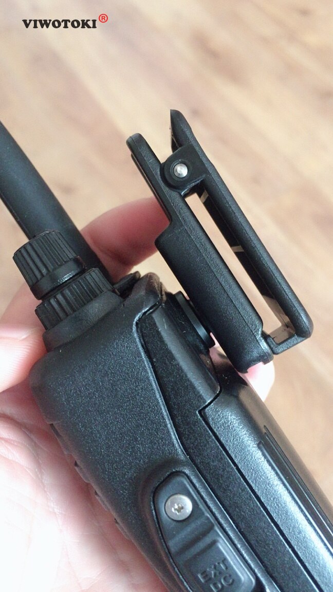 CLIP-Clipe de Cinto Para Yaesu 14 VX-6R VX-7R VXA-710 FT-277R FT-270R VX-177 VXA-300 VXA-710 HX270 HX370 Walkie Talkie Clipe de Volta