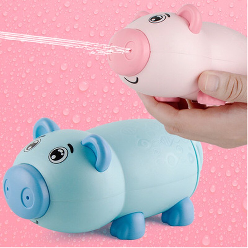 Children Shower Room Take A Shower Water Spray Water Gun Toys Pull Out Type Double Out Water Hole Summer Sandy Beach Water Gun