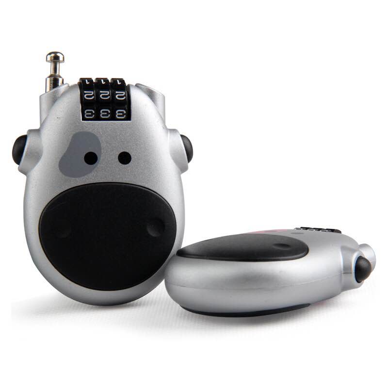 Draagbare Anti-diefstal Draad Touw Douane Codeslot Combinatie Douane Hangslot Bagage Rugzak Lockers Gym/Helm/Laptop sloten