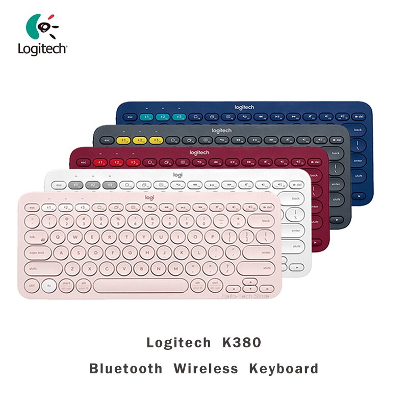 Logitech K380 Draadloze Multi-Apparaat Bluetooth Mute Ipad Tablet Toetsenbord Computer Desktop Mobiele Telefoon Multi Apparaat Toetsenbord