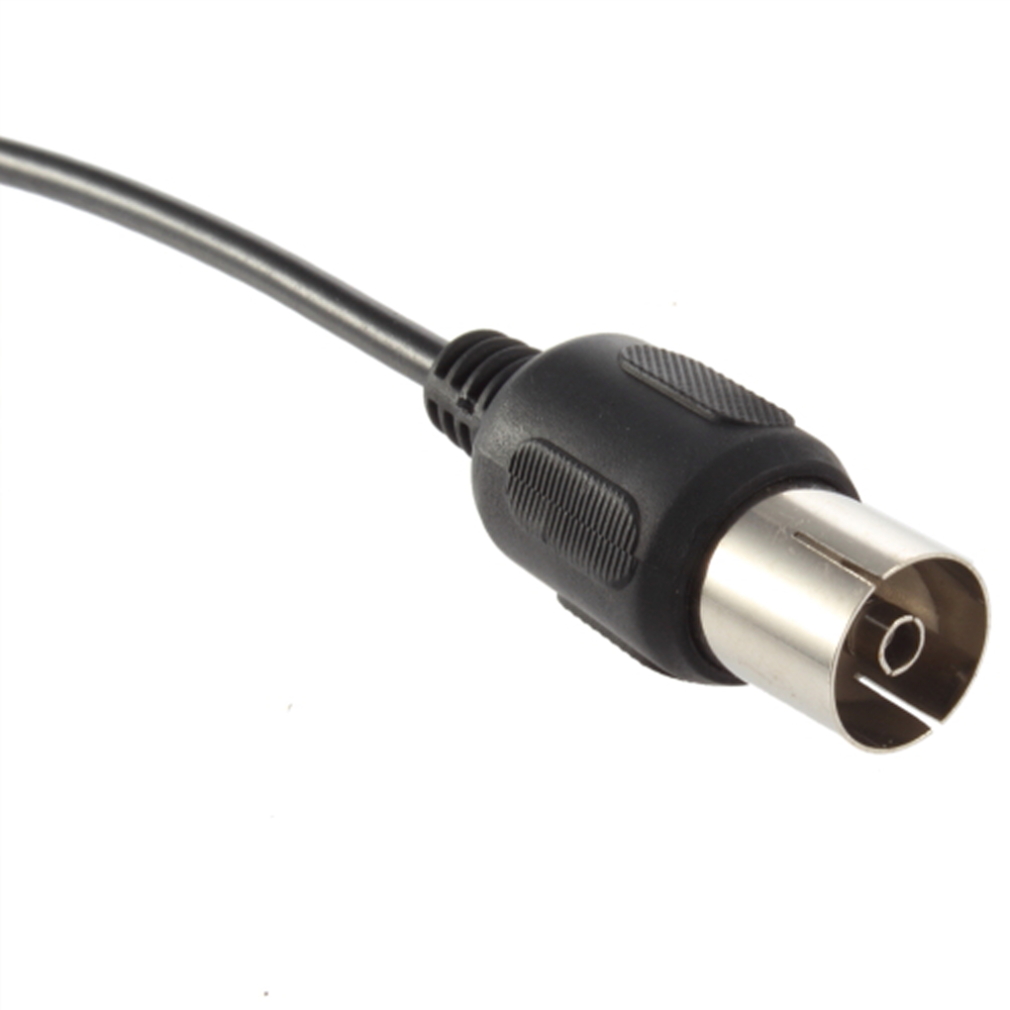 1Pc Cable Stick Adapter Antenna USB DVBT DVBT TV Tuner for Coaxial to MCX Antenna