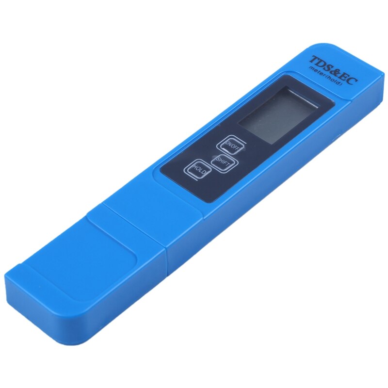 2 stk digital 0.0-14.0 ph meter tester 0-9990 ppm digital tds ec lcd vannrenhet ppm akvariefilter