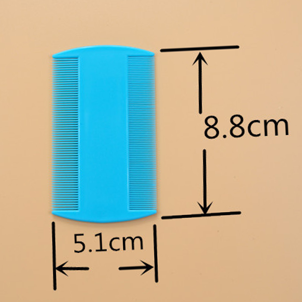 Double Sided Nit Comb Dust Remover Fine Tooth Head Lice Hair Combs for Pet Flea