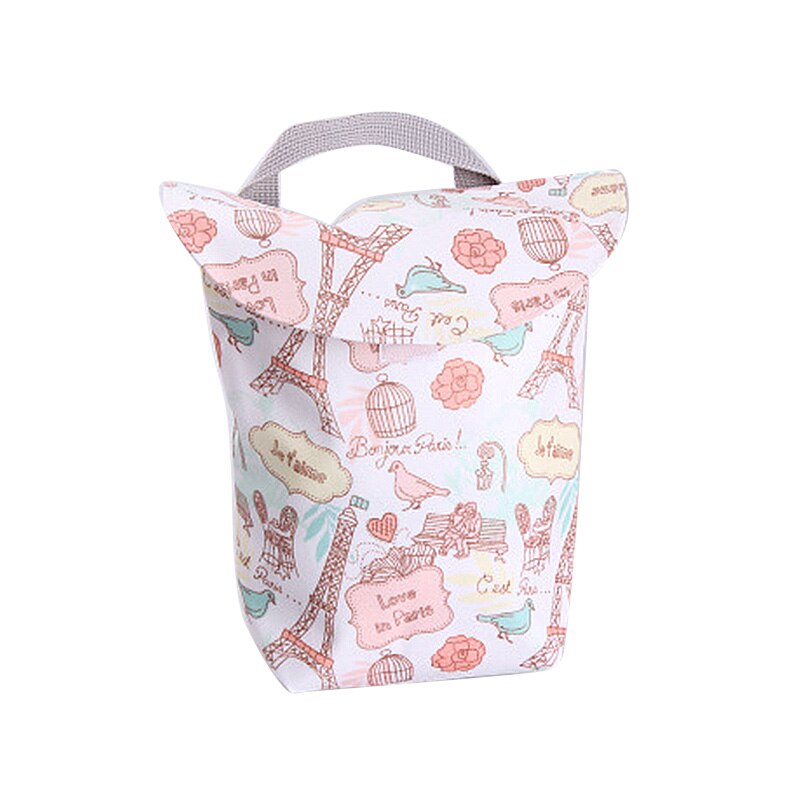 Baby Windel Lagerung Tasche Wasserdicht Nass Trockenen Windel Organizer wiederverwendbar Drucke Mumie Lagerung Reise Windel Windel Tasche