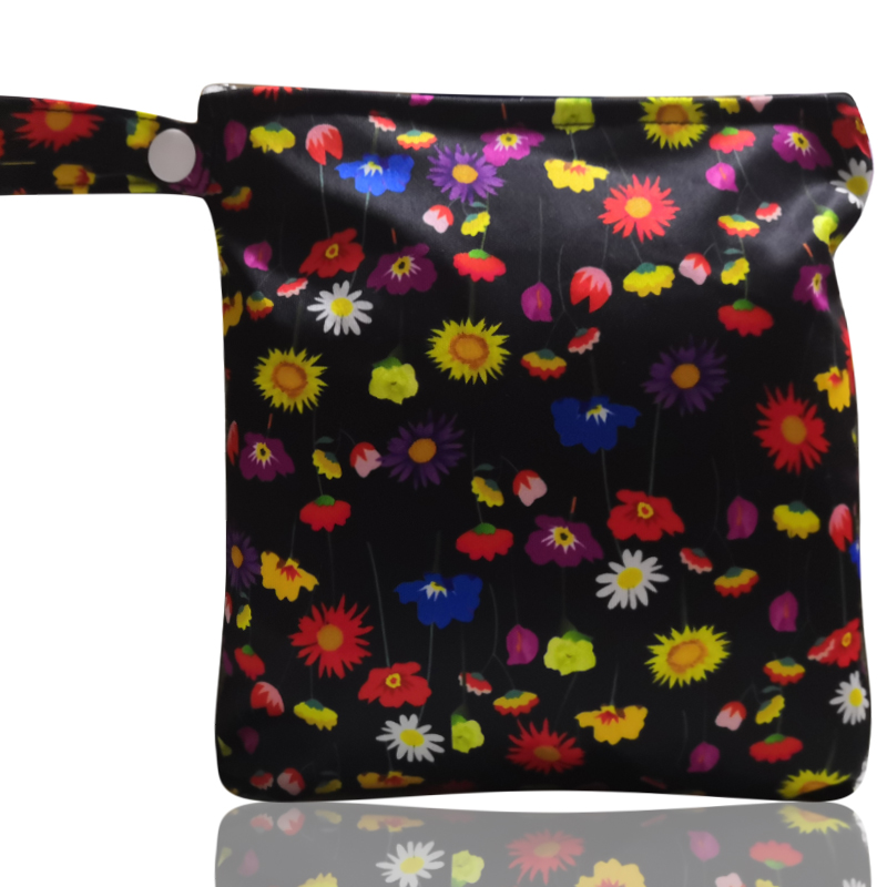 Reusable Sandwich Wet Bag Food Storage Snack Bag Waterproof Zipper Pouch Lunch Bread Storage Case Freezer Bag For School Travel: DEEP BLUE
