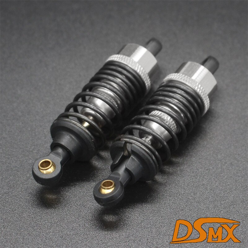 HSP 102004 122004 Aluminum Shock Absorber 68mm 02002 02175 1/10 Upgrade Parts For On-Road and Drift car 94123 94122: Dark Grey