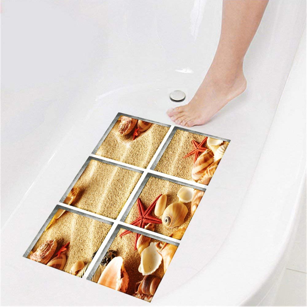 3D Badewanne Selbst-Klebstoff nicht-Unterhose Umweltschutz Aufkleber freundlicher Badewanne Wasserdicht Verschleiß-beständig Wc Aufkleber: 003