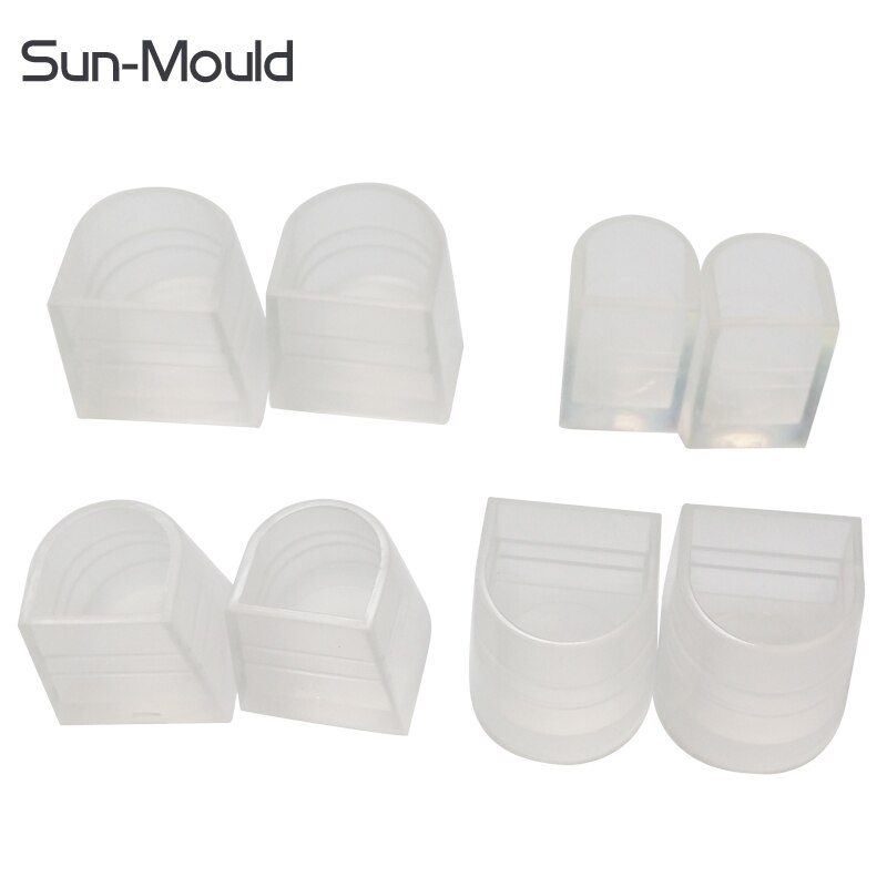 Protectores de tacón para zapatos de baile latino, clásicos, 4 tipos de tacones de salón, protector de puntas de talón, tacón de plastico, 20 par/lote