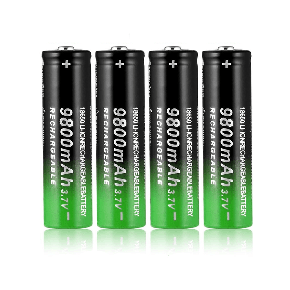 2022 18650 Battery 9800mAh 3.7V 18650 Li-ion batteries Rechargeable Battery For Flashlight Torch+