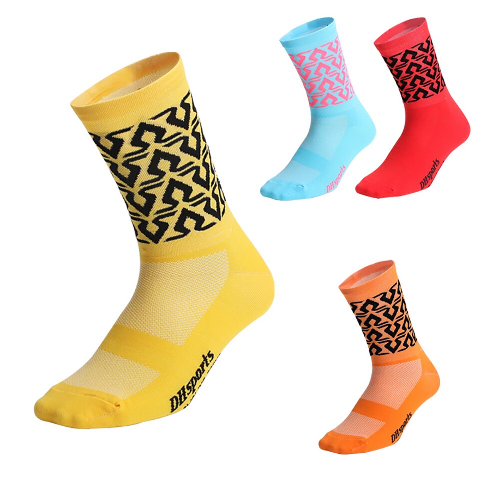 Sokken Racefiets Concurrentie Klimmen Fietsen Sport Sokken Ademend Comfortabele Basketbal Voetbal Mannen Vrouwen Sport Sokken