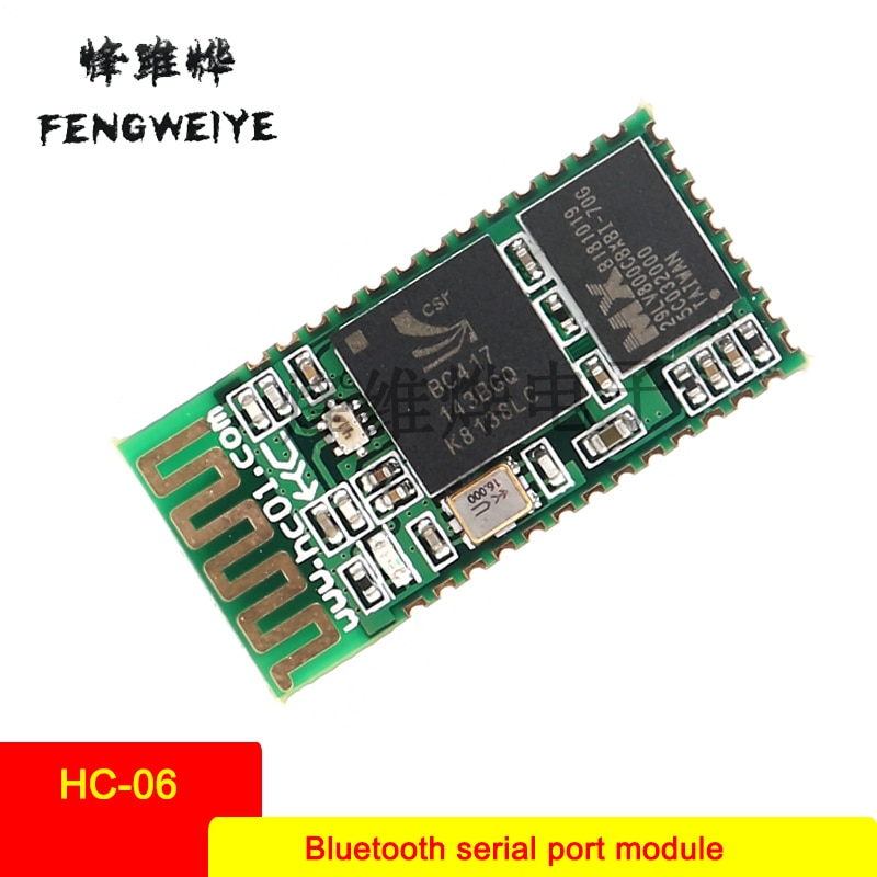 Panel zonder bodemplaat HC-06 Bluetooth seriële poort module verbinding 51 enkele chip MVO HC-07