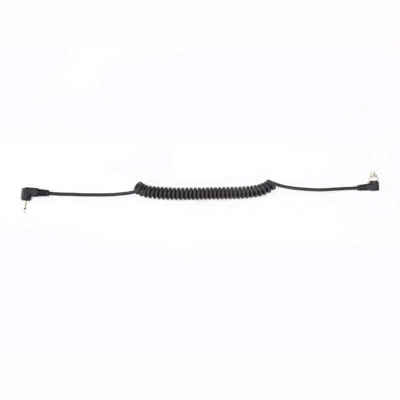 Camera Flashes Accessories 2.5mm to Male PC Flash Sync Cable Screw Lock for Trigger Studio Ligh