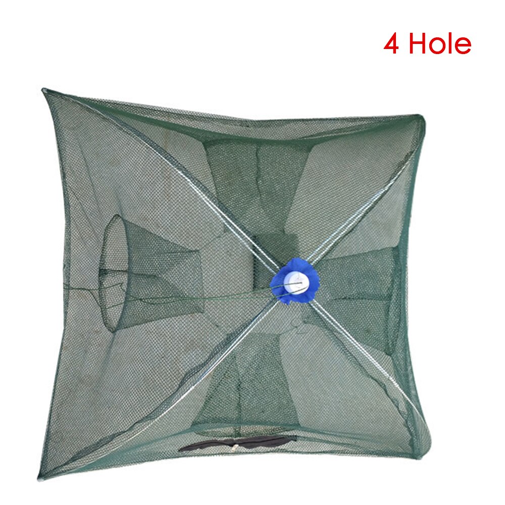 Fish net folding fishing gear hand throw net fish with umbrella automatic fish protection fishing supplies 4 imports with bags