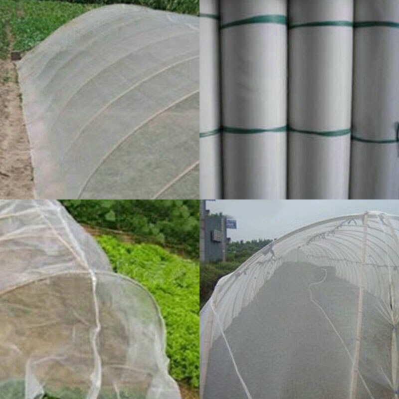 Large Garden Crop Plant Protection Net Netting Bird Net Pest Insect Animal Vegetable Care Big Mesh Nets Garden Supplies 1*2m