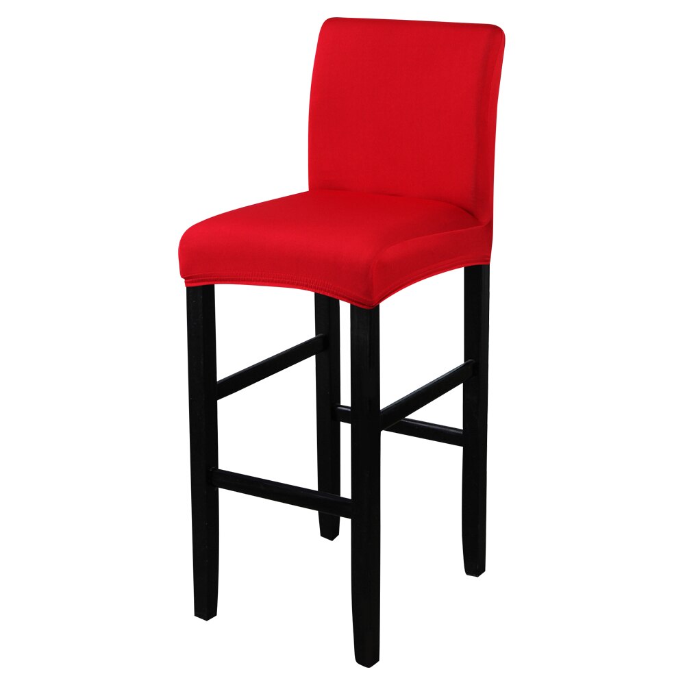 Juniune | stolbetræk solide sædebetræk til barstolstole hotelcover banketdekoration eller bar: G267020