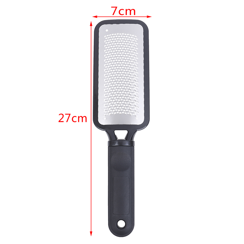 Microplane Grater For Feet Heel Black Foot Scrub Manicure Tools Rasp File Foot Pedicure Callus Remover Hard Dead Skin Scrubber