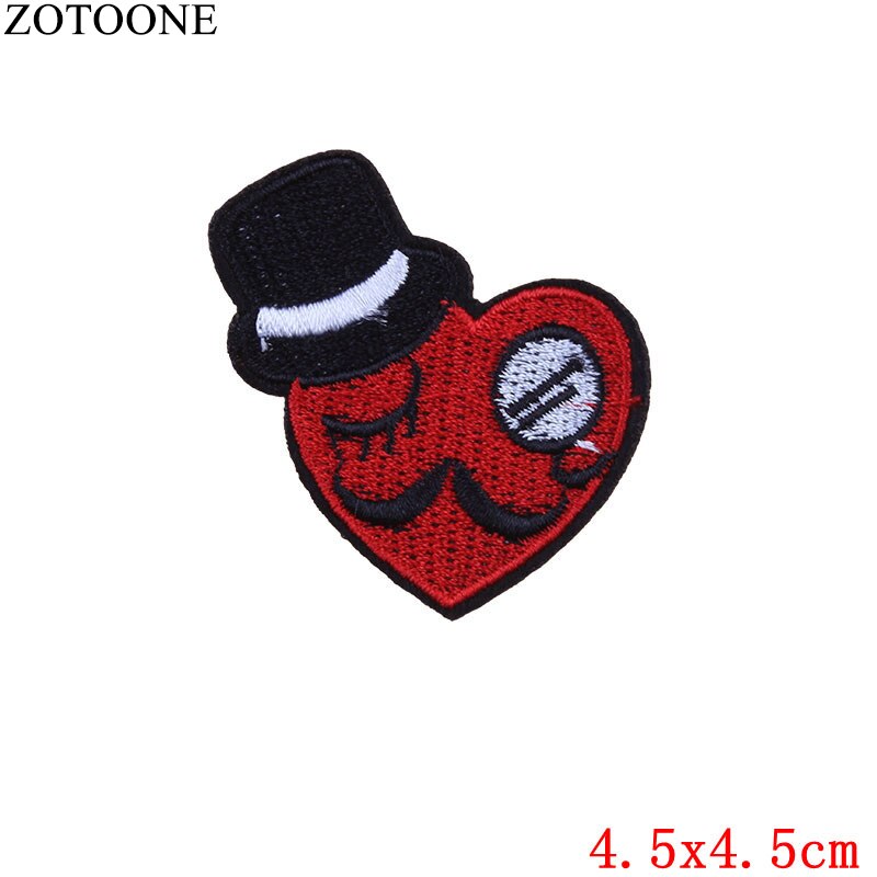 Zotoone Kleurrijke Letters Cirkel Patch Voor Kleding Geborduurde Kleding Patches Toepassingen Badges Stickers Applique Voor Kledingstuk