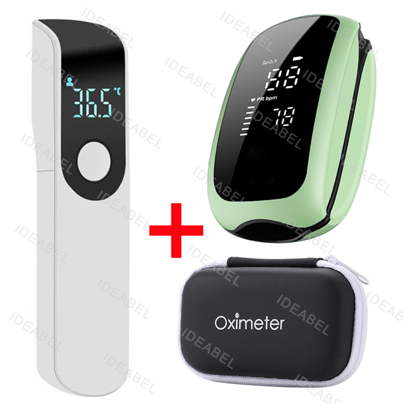 Bracelet d'oxymètre médical Rechargeable, lanière, oxymètre de pouls du bout des doigts, moniteur de Saturation en oxygène dans le sang, affichage numérique LED pour enfant: Menthe