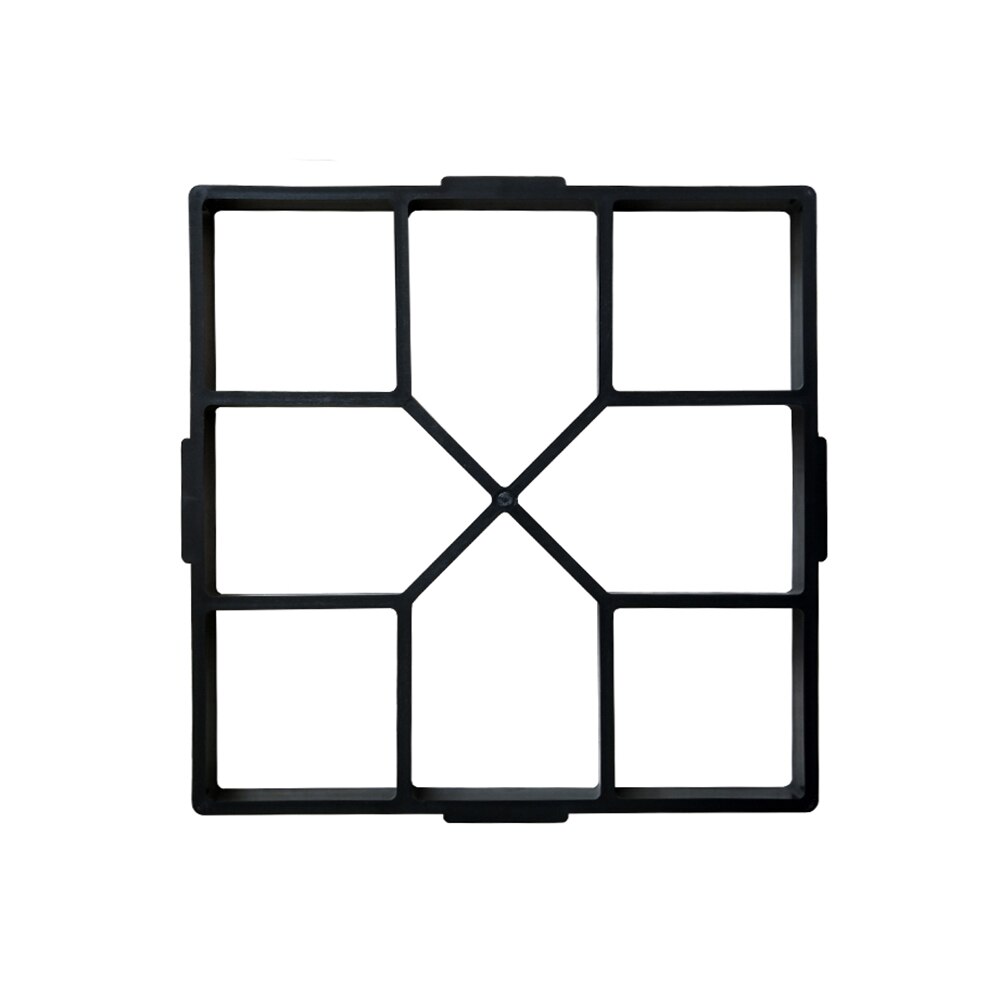 Stapstenen herbruikbare mallen voor doe-het-zelf looppaden, tuinen, wandelpaden, bestrating, padmaker, mal voor loopstenen, betonvorm, vierkant