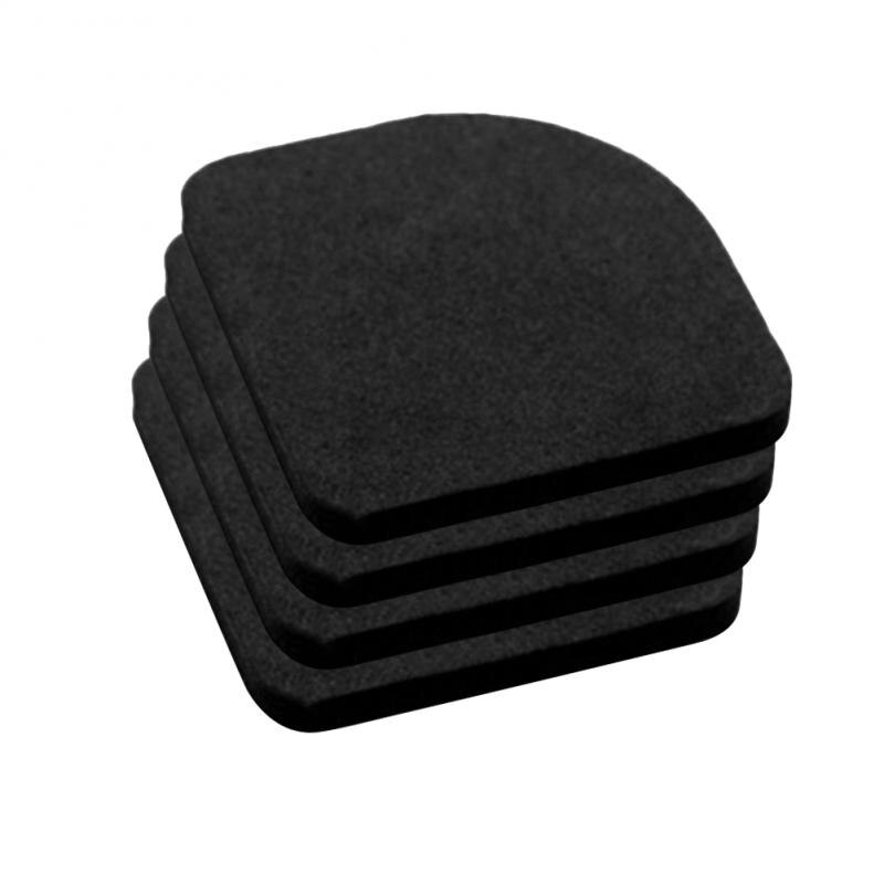 4pcs Refrigerator Washing Machine Shock Pads Anti-vibration Pad Mat Multifunctional Non-slip Mats cusion Bathroom Accessories