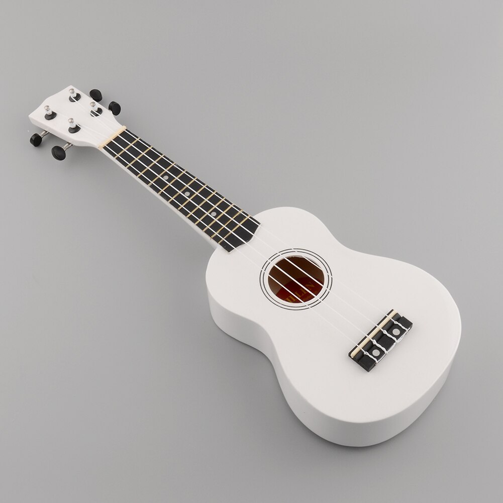 Mini 21'' Soprano Ukulele 12 Frets Instrument Wood Hawaiian Style GuitarMusical Instrument Ukulele Guitar Kids Birthday