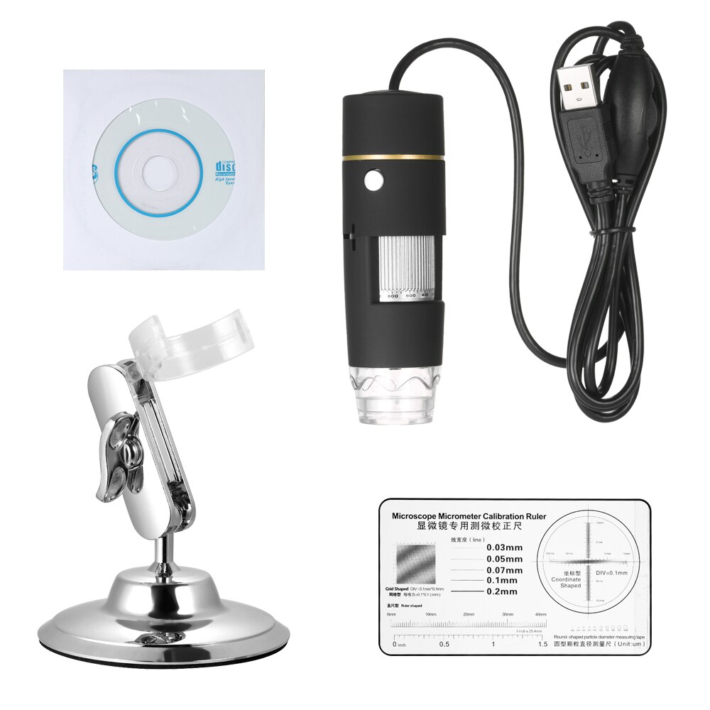 1000X USB Mikroskop Digital Mikroskop mit OTG Funktion Kamera Endoskop 8-LED Licht Lupe Lupe mit Ständer