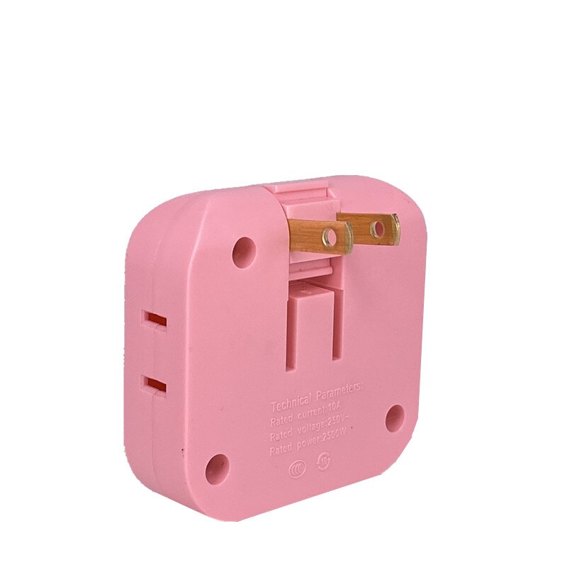 Japan US Adapter One In Four Converter Folding Extension Socket Rotation Plug Wireless Outlet Travel Adaptor With USB
