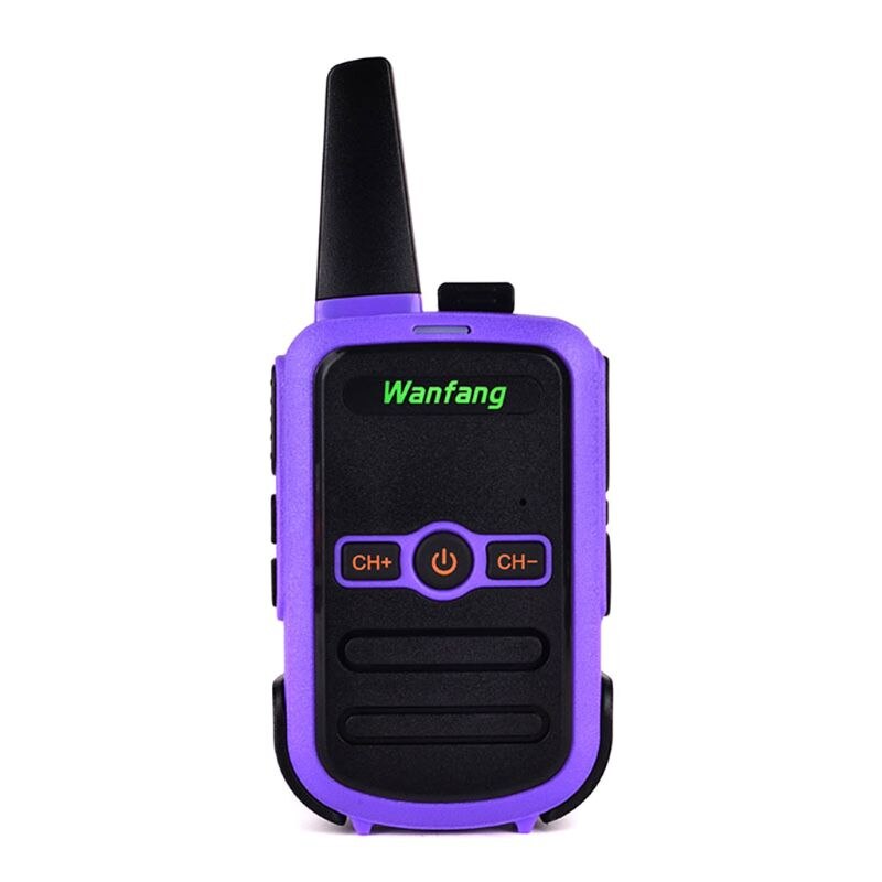 Talkie-walkie mini couleur ultra-mince ultra-petit chargement direct USB
