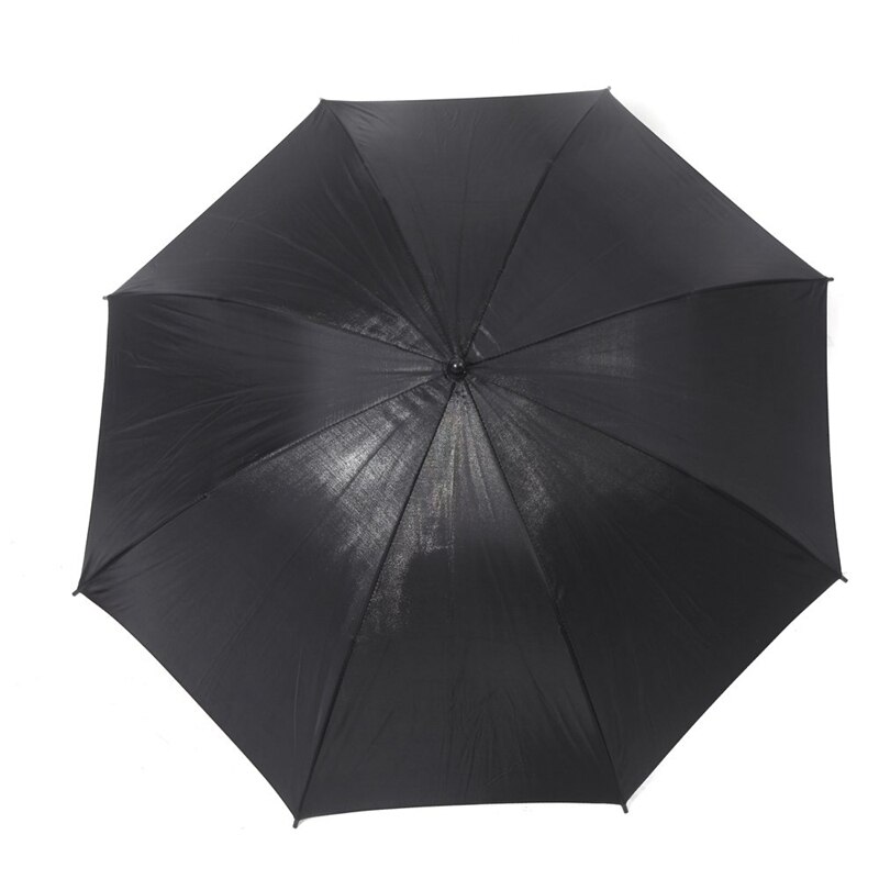 2 Pcs Umbrella:1 Pcs 83cm 33 Inch Studio Photo Strobe Flash Light Reflector Black Umbrella & 1 Pcs 40 Inch 103cm White Transluce