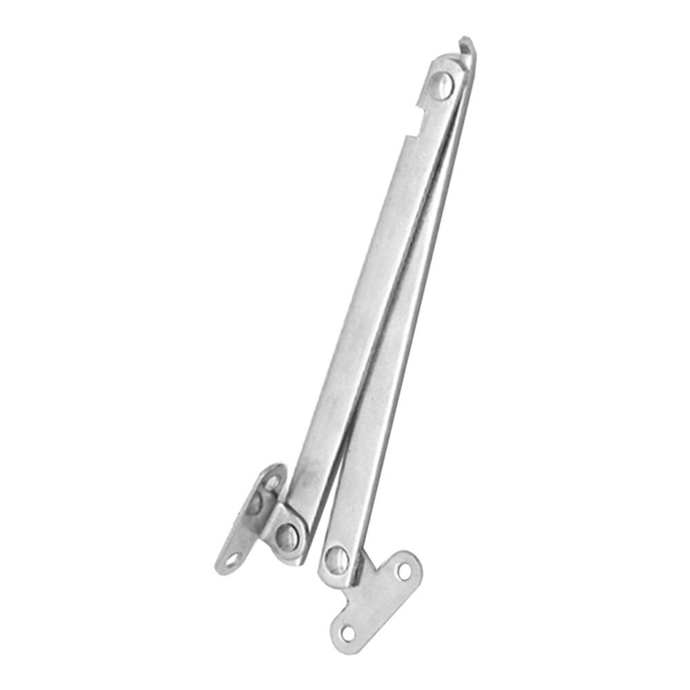 2pcs Kitchen Cabinet Adjustable Stays Door Lift Up Lid Support Door Stay Hinge Fold Strut Folding Trolley Door Rod: A