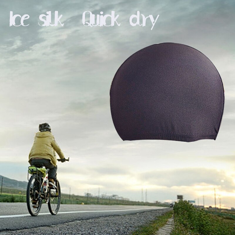 Män sommar cykling hatt cyklar hastighet torkning hatt elasticitet sport hattar hjälmar innerkepsar kvinna cykel cykling huvudbonader