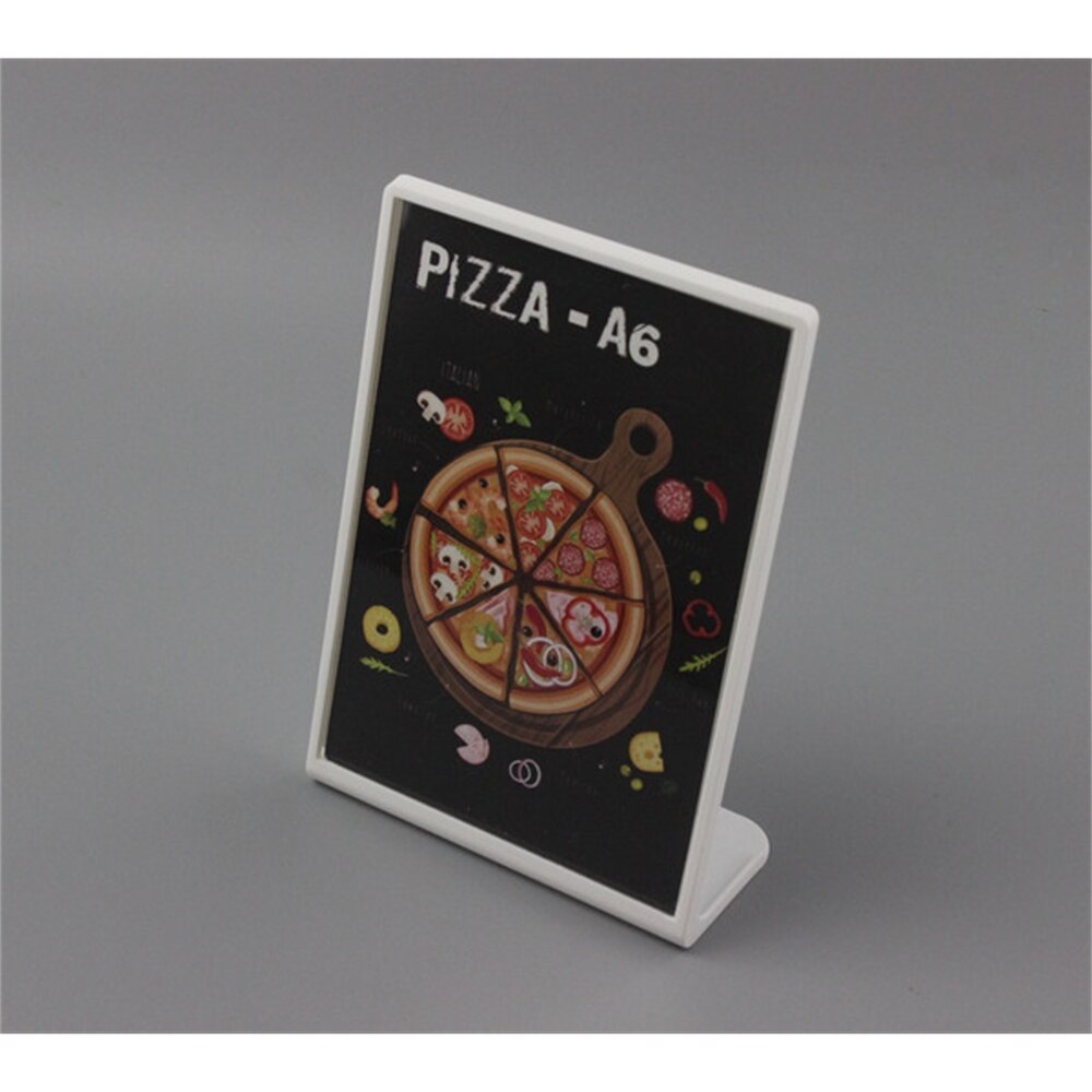 148*105mm A6 Poster Signage Frame Stand l Sign Price Name Card Photo Picture Frame Stand Price Talker Label Frame Display Rack