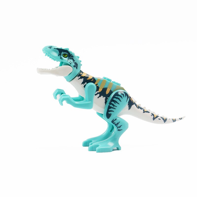 Single trumpet color insert dinosaur toy Tyrannosaurus Rex educational toy for boys Multiple discounts: Deep Blue