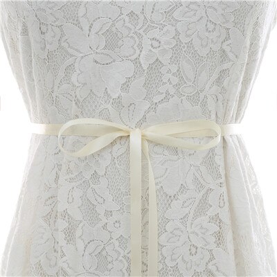 Sesthfar Strass Bruids Riem Goud Crystal Bridal Sash Diamanten Bruiloft Riem Voor Vrouwen Avondjurk: ivory