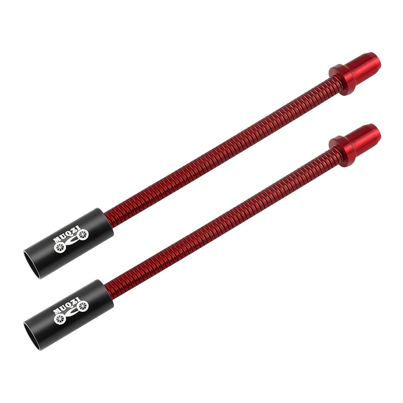 1/2 stücke Fahrrad V Bremse Biegen Rohr Edelstahl Fahrrad Biegsamen Frühling Bremse Biegen Rohr Universal Radfahren V Bremsen flexible Draht: Licht Grau