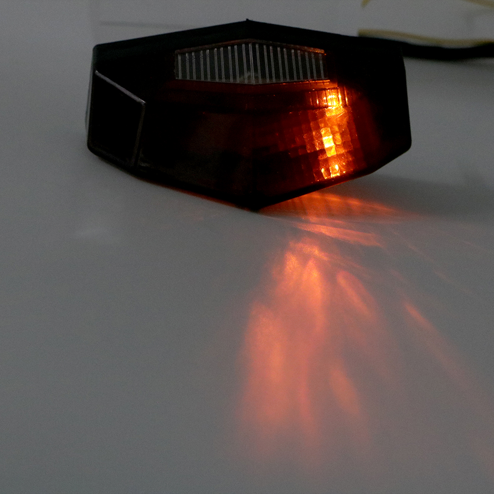 halt Bremslichter Blinker Motorrad Blinker 11 LED Rücklicht Motorrad Signalanzeige