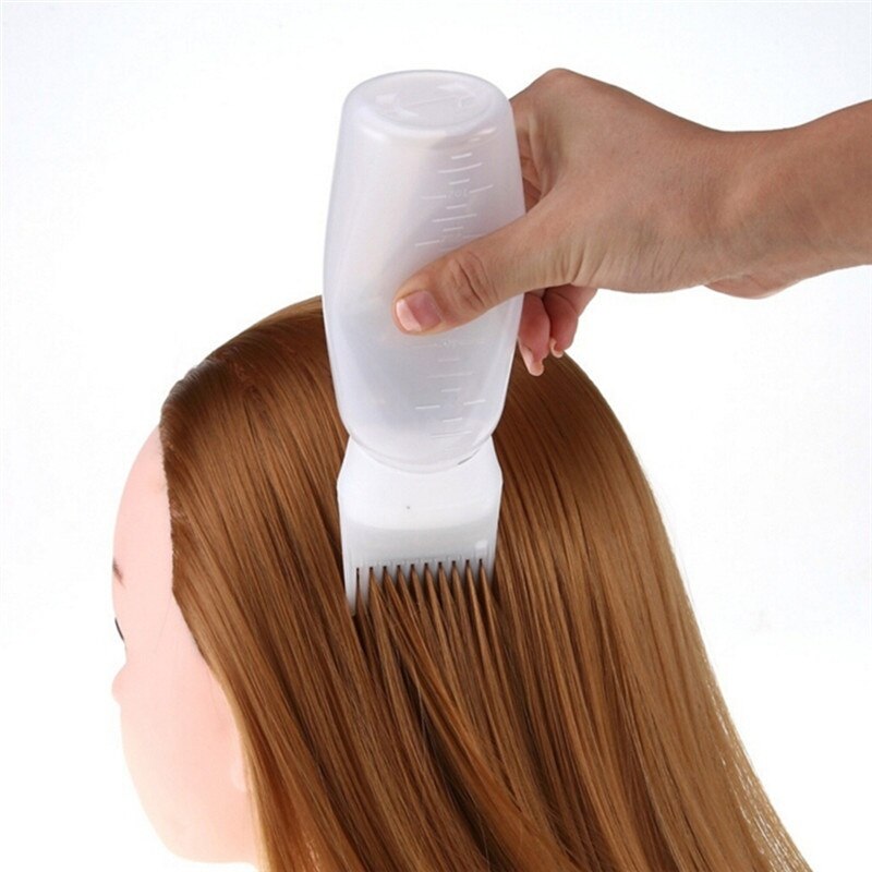 Plastic Verven Shampoo Fles Olie Kam Haar Tools Haarverf Applicator Borstel Flessen Styling Tool Haarkleuring Kit Salon