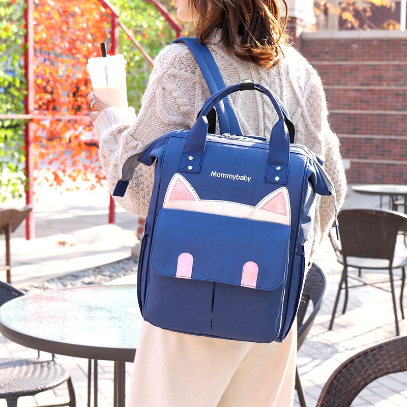 bolsa pañales mochila maternal pañalera LEQUEEN-Bolsa de pañales para bebés, mochila impermeable para mamá, bolsa de maternidad, bolsa de pañales para mantener el calor, cochecito de mamá