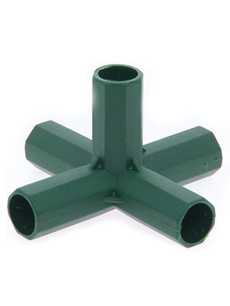16MM PVC Fitting 5 Types Stable Support Heavy Duty Greenhouse Frame Building Connector